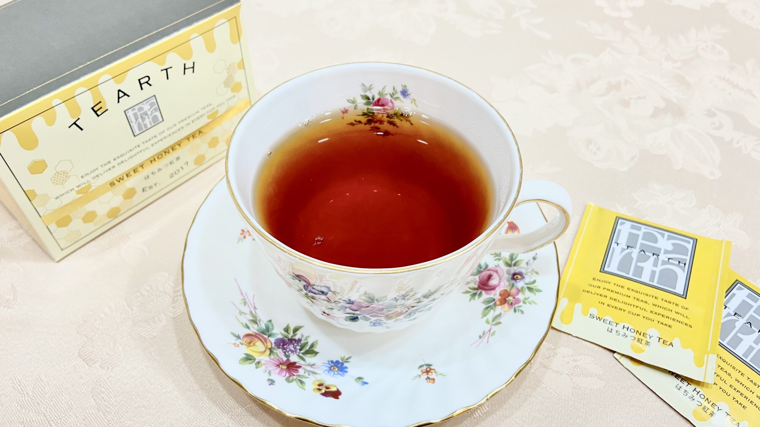 甘い香りにうっとり Tearthのはちみつ紅茶がおすすめ Miiのお茶会 紅茶専門ブログ