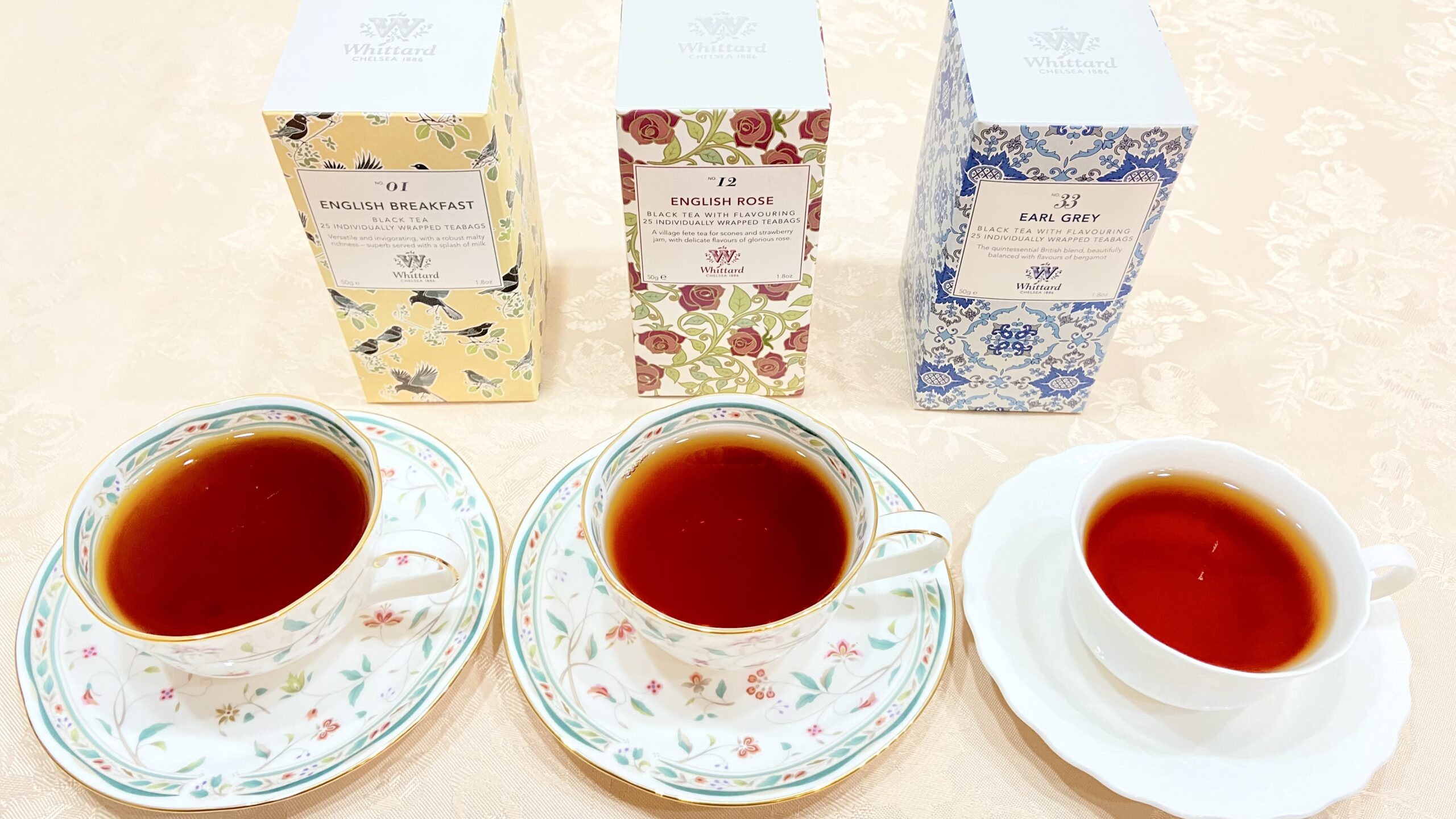 紅茶好き必見 イギリス老舗ブランド Whittard ウィッタード の紅茶3種レビュー Miiのお茶会 紅茶専門ブログ