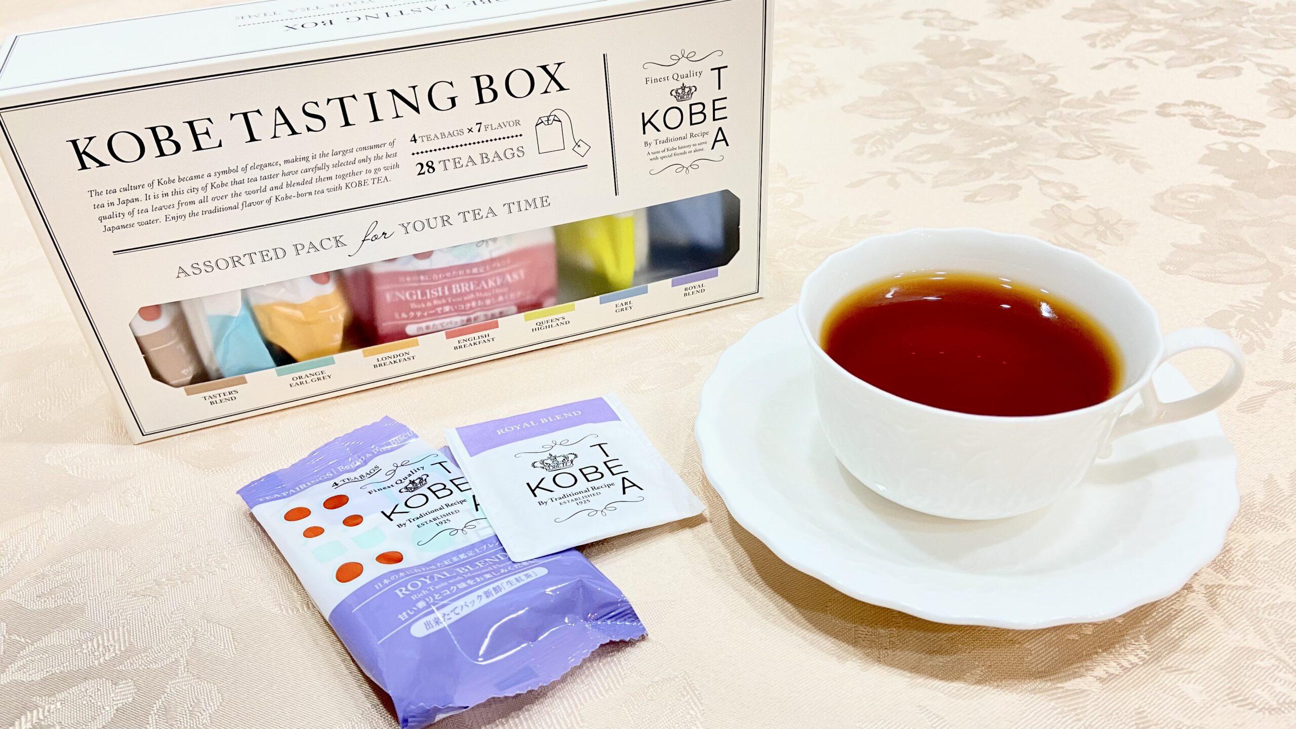 神戸紅茶】人気No.1商品「KOBE TASTING BOX」7種レビュー - Miiのお茶会 〜紅茶専門ブログ〜